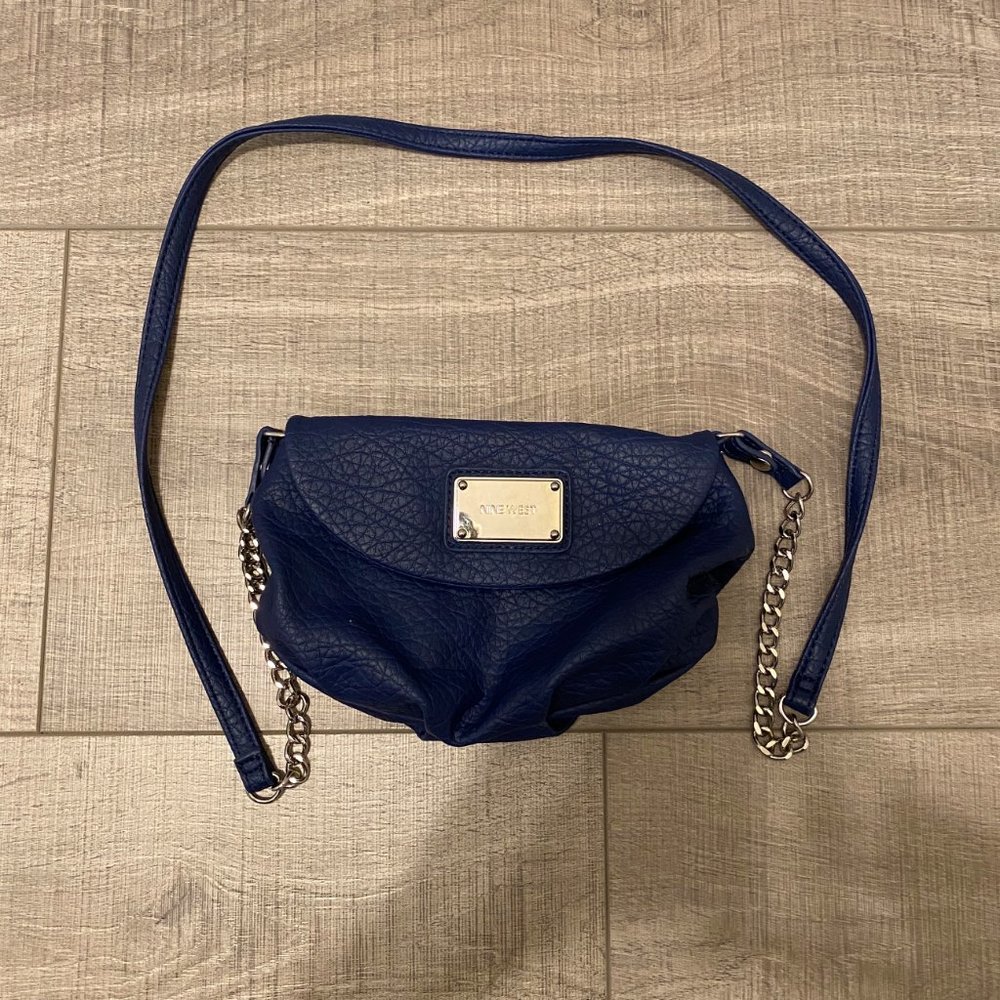 NINE WEST PURSE - NAVY